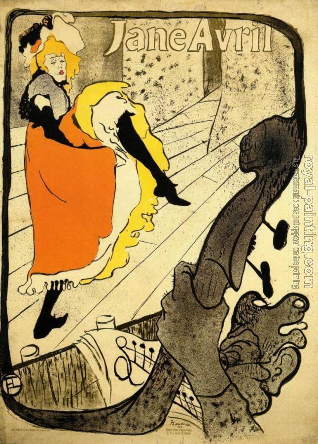 Henri De Toulouse-Lautrec : Jane Avril